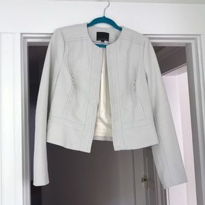 Banana Republic Linen Cropped Jacket